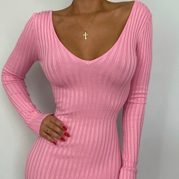 🔥🔥HOST PIC🔥🔥Fashion Nova Kaplan Knit Dress - Picture 3 of 9